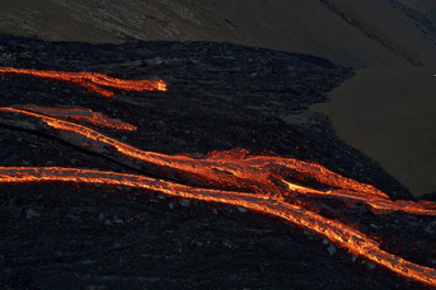 Coulées de lave en formation - 0mn 34s